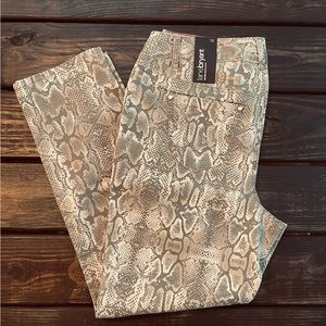 Lane Bryant Snake Print pant